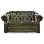 Диван B-128 (2-х местный) зеленый