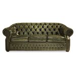 Диван B-128 (3-х местный) зеленый