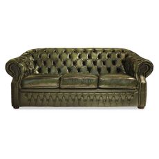 Диван B-128 (3-х местный) зеленый