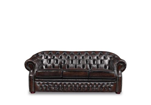 Диван B-128 (3-х местный)  коричневый