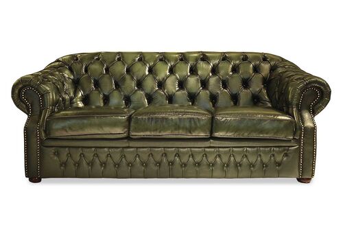 Диван B-128 (3-х местный) зеленый